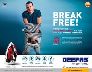 print media ads for geepas
