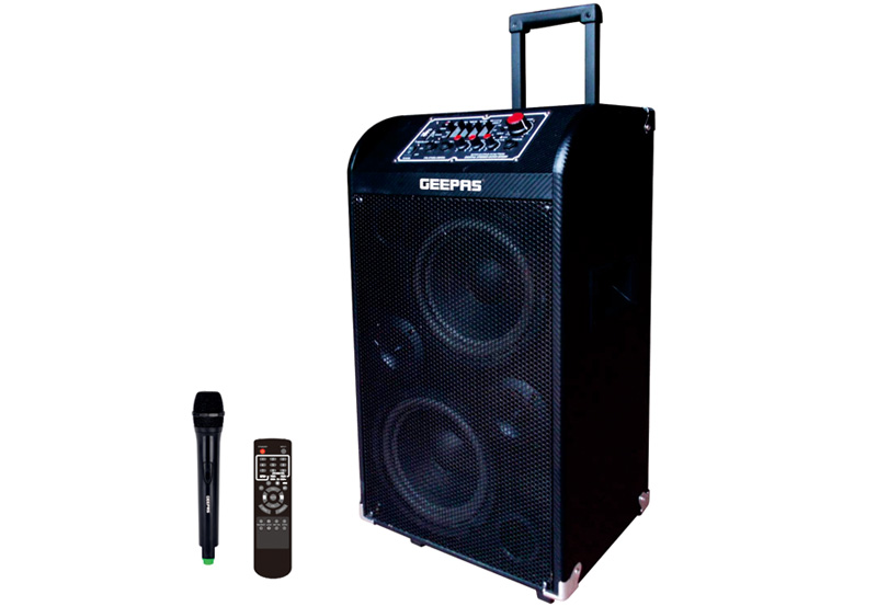 geepas sound system price