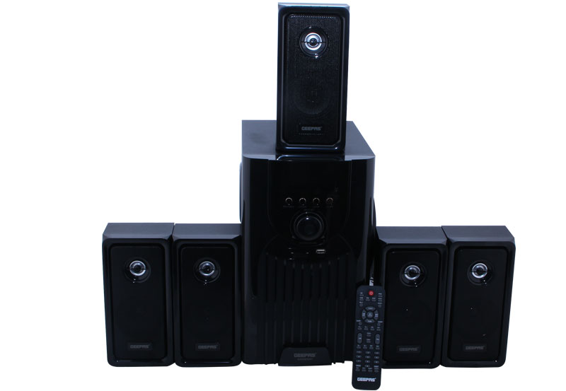 5.1-Channel Speaker System with USB and 
